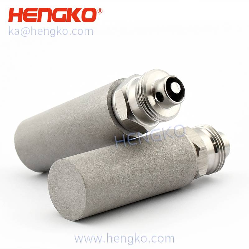 Porous Sparger -
 Sintered Stainless Steel  SFT01 SFT02 1/2″NPT X 1/4”bard inline  0.5um and 2um carbonation oxygenation Diffusion Stone for Brewing – HENGKO