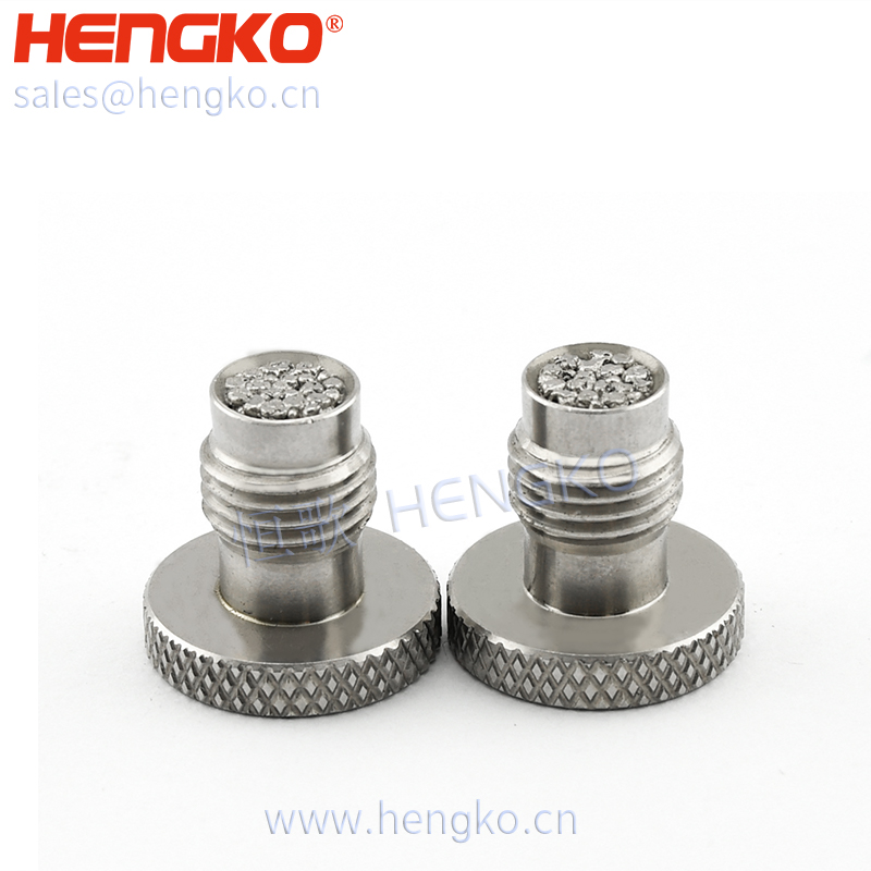Sintered Filter Element -
 Medical non-invasive anaesthesia portable ventilator oxygen gas choke system inspiratory flow filter medical stainless steel viral /bacterial filter – HENGKO