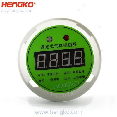 Consumable and toxic chlorine gas sensor detector systems safety device GN100-digital display used for chemical plants