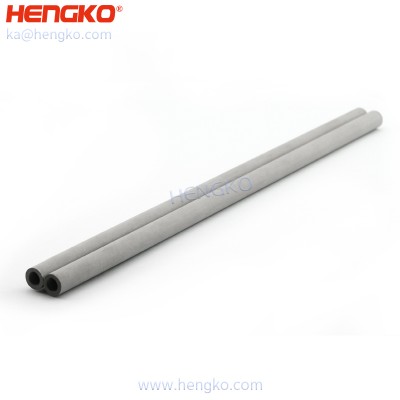Pasadya nga stainless steel 316L nitrogen gas filter tube alang sa multipurpose filtration