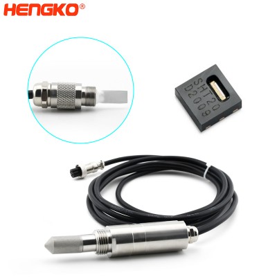 Fast Response Digital Dew Point Temperature and Relative Humidity Probe Sensor and Transmitter for Refrigerated Air Dryer HT608