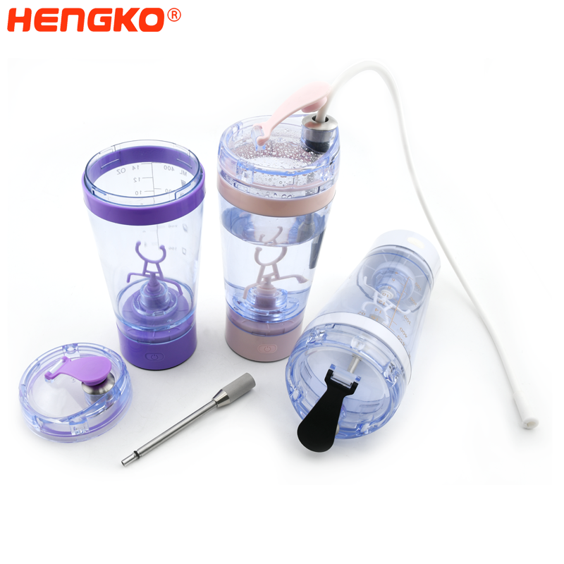 2019 China New Design Tri Clamp Carbonation Stone -
 Healthy hydrogen-rich living Automatic Self Stirring Shaker Bottle Portable Mixing Water Bottle Shaker – HENGKO