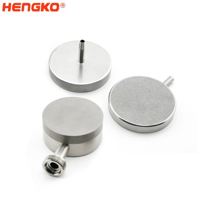HENGKO High Purity Porous Metal Chamber Diffusers Stone သည် မြင့်မားသော သန့်စင်သော ဓာတ်ငွေ့စစ်ထုတ်ခြင်းအတွက် semiconductor သို့