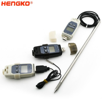 Wireless Temperatur & Fiichtegkeet Data Logger HK-J9A205 HENGKO