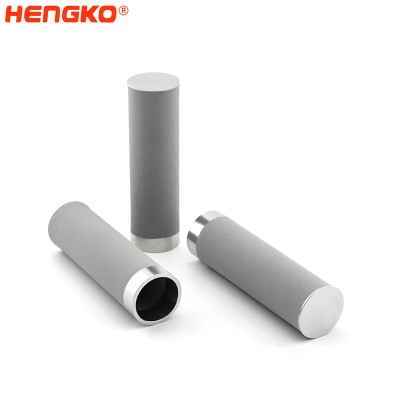Filtro de metal sinterizado poroso de superficie de membrana superior HENGKO