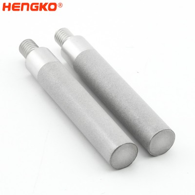 Cartridge Filter Sintered HENGKO kanggo Proses Gas lan Analisis On-Line