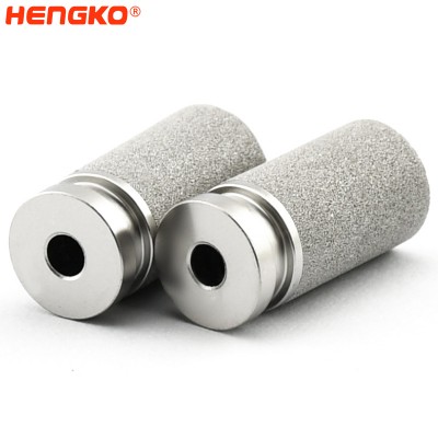 HENGKO sintered porous carbonation stone air sparger bubble diffuser nano oxygen generator for hydroponic farming