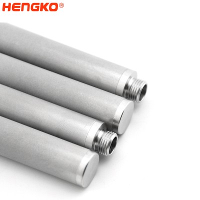 HENGKO OEM Sintered Steel Filter iyo Sparger