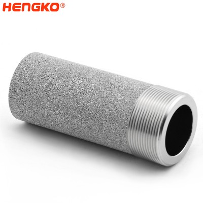 Custom 0.5 2 5 10 micron porous stainless steel 316L powder sintered metal filter for filtration system