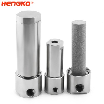 Filtro de alta pureza em linha HENGKO® 316 de alta pressão, 1450 PSIG