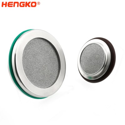 Sintered Porous Metal Stainless Steel Bacteria HEPA Filter para sa Medical Oxygen Concentrator