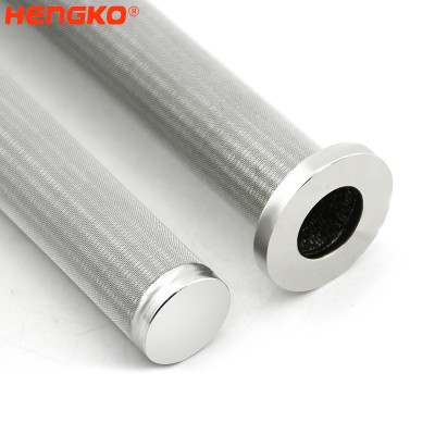 Filter wire mesh stainless steel 304/316L sing disinter kanggo industri & filtrasi Lab