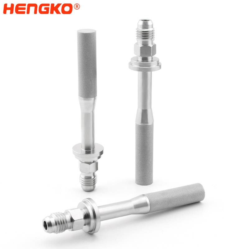 China wholesale Fine Bubble Diffuser -
 SFC02 Sintered 2 micron stainless steel MFL Carbonation Sparge Inline Aeration/Oxygenation Diffusion Stone for bubbling water/Bubbled water – HENGKO