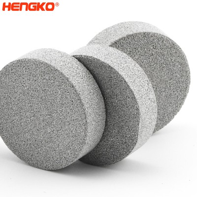 Porous Metal Filter Sintered Stainless Steel Disc Filter for Fiberf Yarn Production / Polymer Filtration