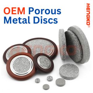 Un análisis comparativo de discos de metal poroso en la industria