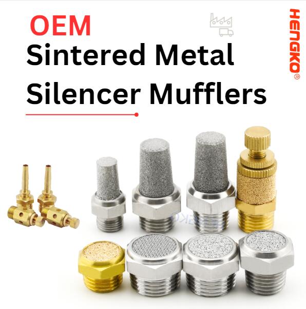 Why Sintered Metal Silencer Mufflers For Air Compressor