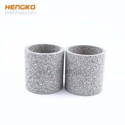 2 5 10 20 30 60 90 Microns SUS 316L Sintered Porous Metal Bakin Karfe Filter Element