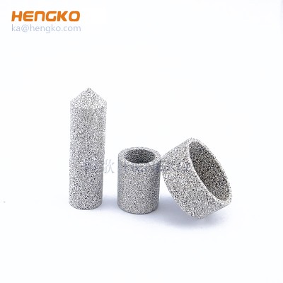 2 5 10 20 30 60 90 Microns SUS 316L Sintered Porous Metal Bakin Karfe Filter Element