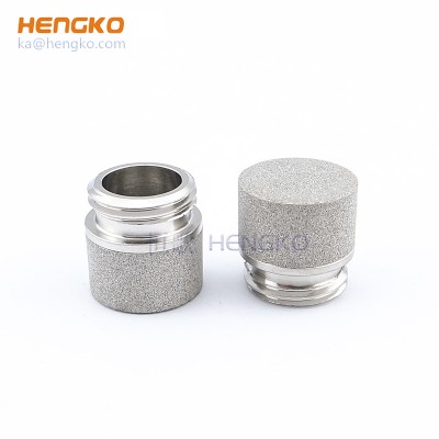 héich Temperatur Drock microns gesintert porous Metal Bronze Inconel STAINLESS Stol Metal Coupë Filter Element