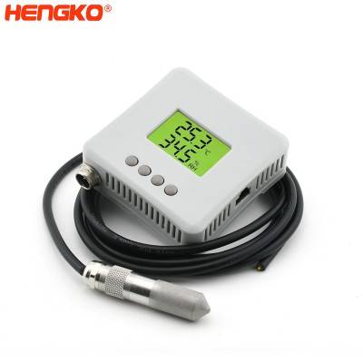 Transmetteur de température et d'humidité HENGKO RS485 industriel, -20℃-60℃ 0-100%RH