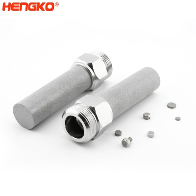 Sintered metal 316 stainless steel filter tube microfilter tube សម្រាប់កម្មវិធីទំនាក់ទំនងរាវ និងឧស្ម័ន