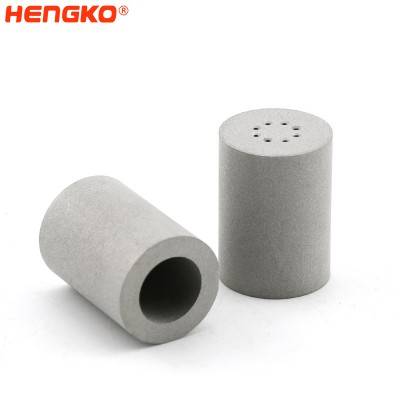 Cartucho de filtro de metal sinterizado de acero inoxidable poroso 30-45/50-60um para parallamas
