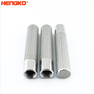 Tub filtri me rrjetë teli prej çeliku inoks i sinterizuar (cilindër filtri) i përdorur në naftë, industri kimike