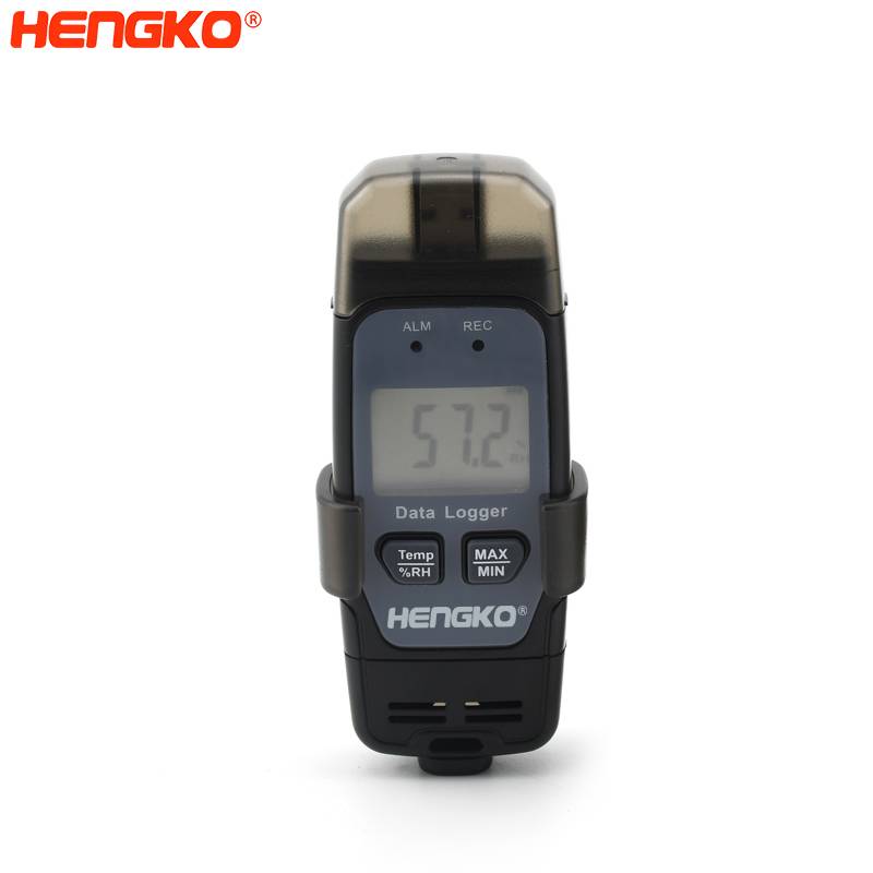 Handheld Humidity Meter - High accuracy waterproof intrinsically safe humidity at temperatura data logger cold storage facility sensor na may LCD displayer – HENGKO