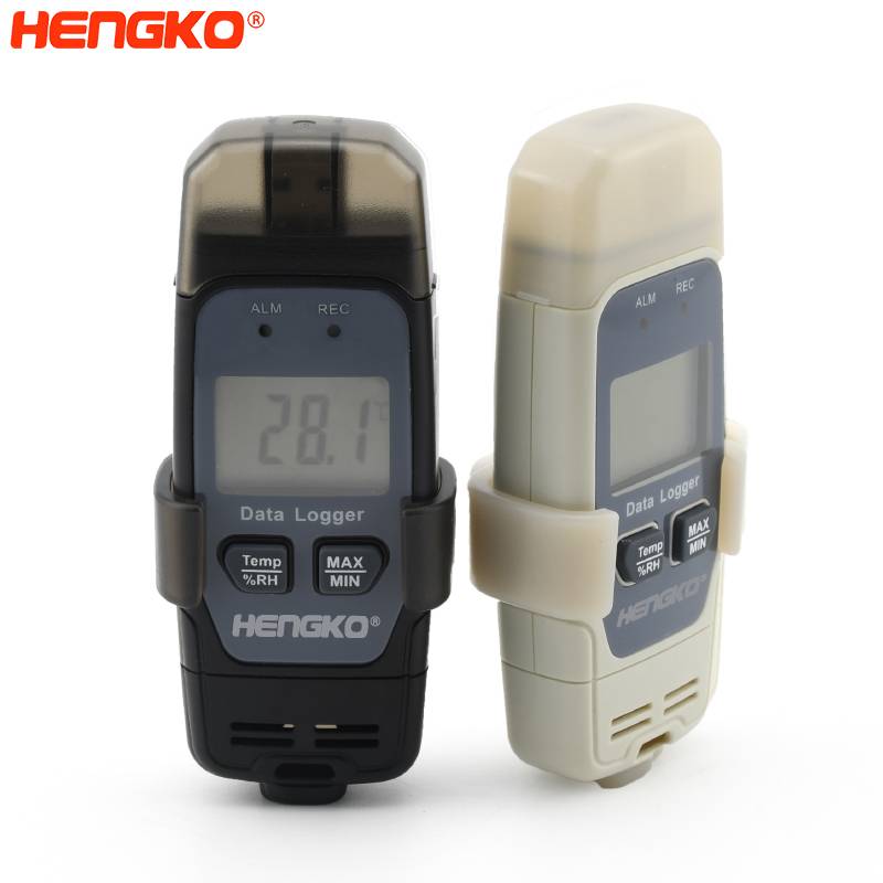 Sinis Lupum Handheld Umor Detector - Wireless portatile (USB) CONSERVATORIUM remota caliditas et humiditas relativa minitoring data logger – HENGKO