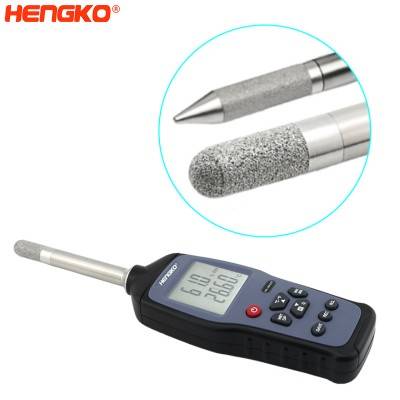 Higrómetro portátil, medidor de humedad y temperatura HG972 para aplicaciones de verificación puntual