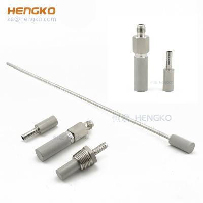 0.5 2 micron stainless steel home brewing wort beer aeration oxygen carbonation stone with 1/4″ Barb 1/4″ MFL Thread 3/16″ wand 1.5″ Tri Clamp
