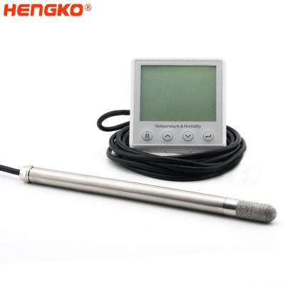 Factory direct sale 4 20ma analog air temperature and humidity i2c refrigerator temperature monitoring system sensor waterproof dew point probe