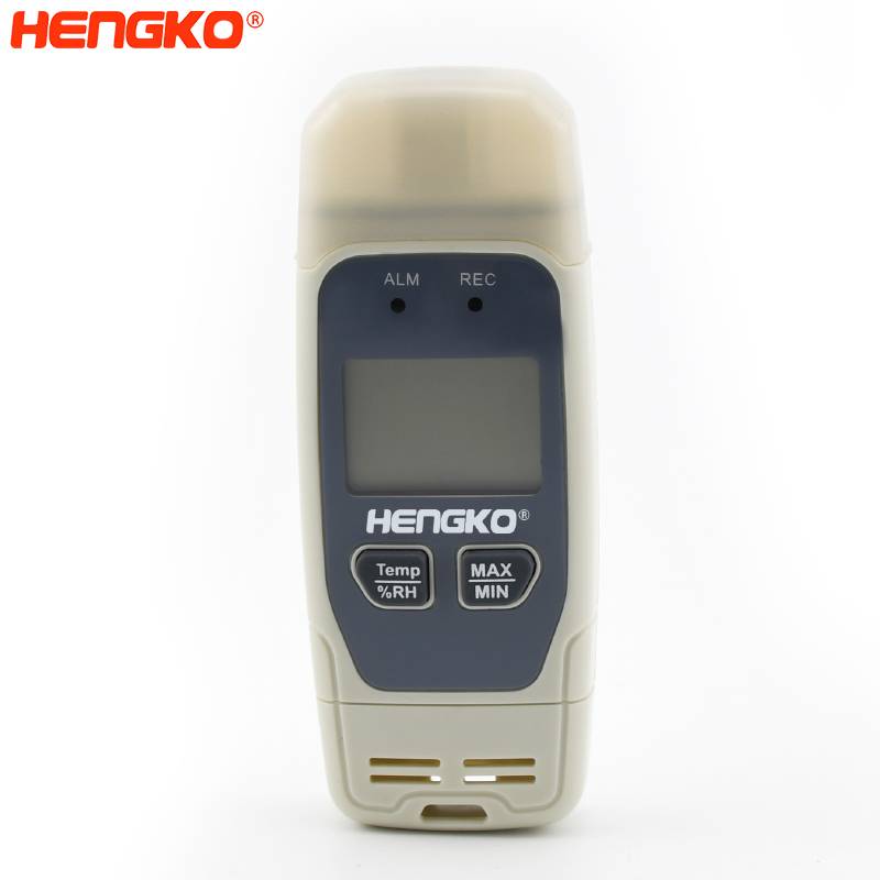 Ձեռքի խոնավության դետեկտոր – Անջրանցիկ թվային հարաբերական ջերմաստիճանի և խոնավության USB տվյալների լոգեր բարձր ճնշման կիրառման համար – HENGKO