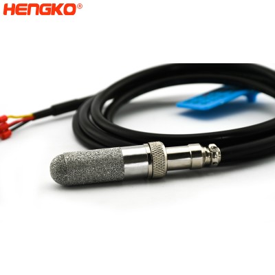 HENGKO HT-P102 fuktsensor med hög noggrannhet med rostfri sensorsond för maskinrum
