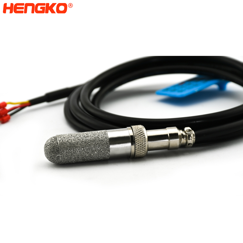 Çmimi i lirë Sensori i lagështisë relative - HENGKO HT-P102 sensor lagështie me saktësi të lartë me sondë sensori inox për dhomat e makinerive - HENGKO