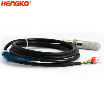 HENGKO HT-P102 сензор за влажност со висока прецизност со сонда од сензор од не'рѓосувачки челик за машински простории