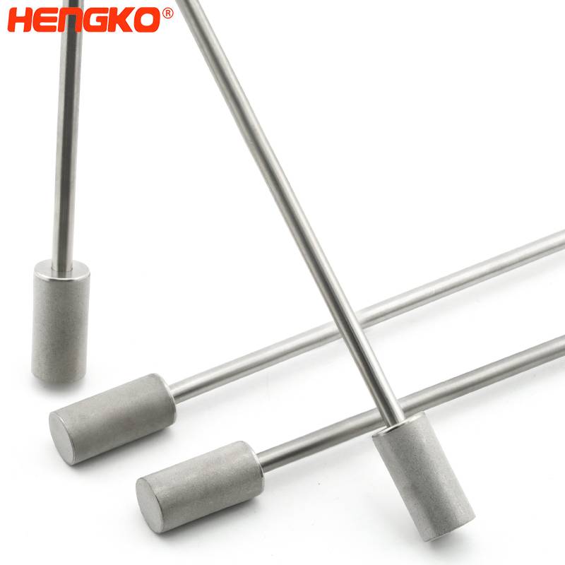 Intengo ka-2019 ye-wholesale Sanitaire Fine Bubble Diffusers - 316 316L Sintered stainless steel micro carbonation diffusion oxygebation air aeration wand diffusion stone Hydrogen Rich Water and HydrOxy ...