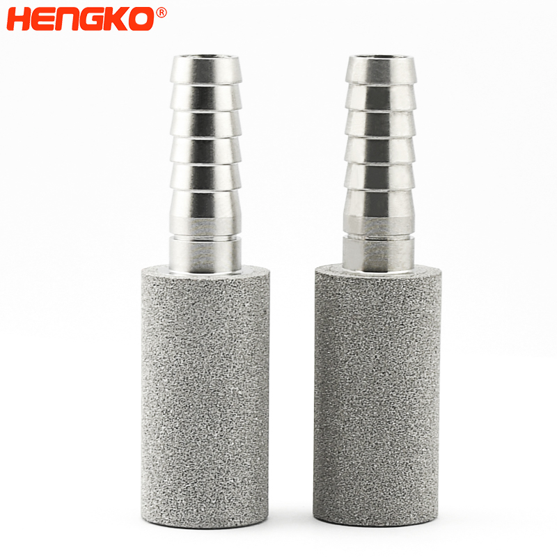 OEM/ODM China Inline Carbonation Stone - SFB01 sintered stainless steel micro bubble nano hydrogen ozone oxygen generator air sparger bubble diffuser - mammalian cell bioprocessing - HENGKO