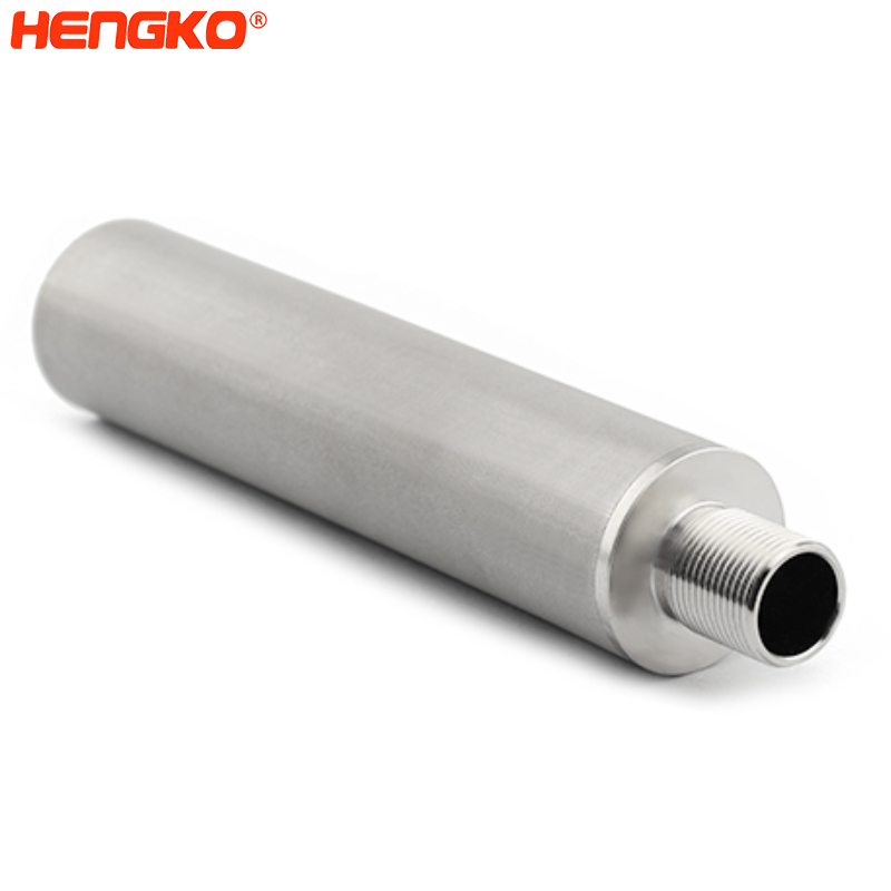 Instrument de mesure du point de rosée de haute qualité - Filtres à vapeur en acier inoxydable poreux fritté de haute pureté 316L rétention efficace des particules - HENGKO