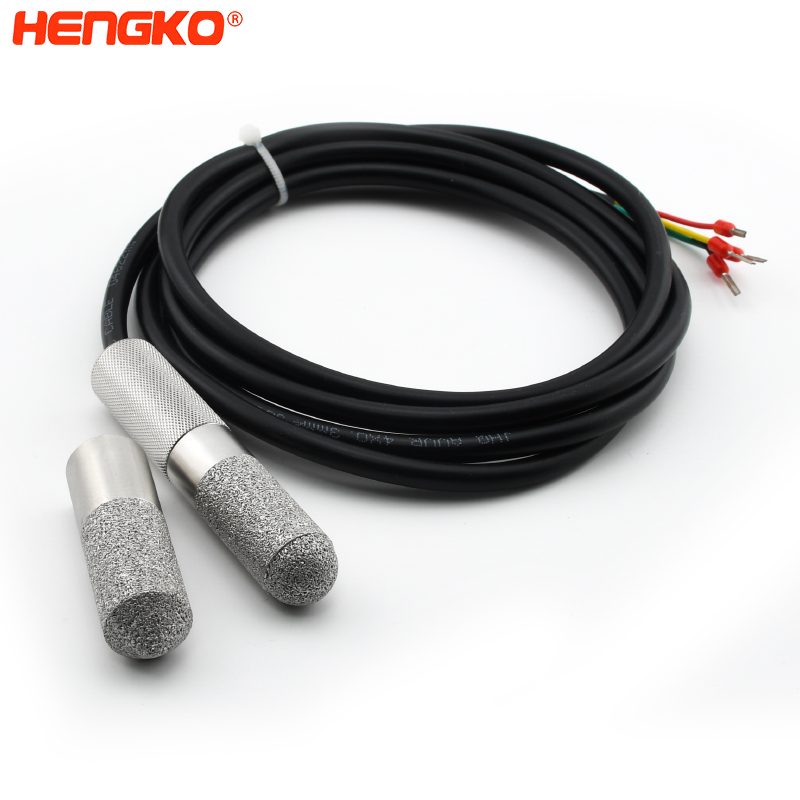Mellor prezo en sensor de gas So2 - HT800 Sensor de punto de orballo de temperatura e humidade relativa RS485 altamente sensible con carcasa de sensor de aceiro inoxidable para almacenamento de froitas e verduras - HENGKO