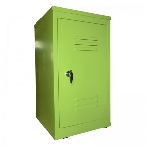510937-02-01-2422 Cheap Steel  Office Lockable Locker Single Door Safe No Screws Staff Locker