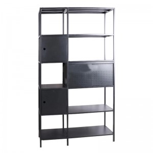 HG-002 5-tier wall display storage rack shelf metal