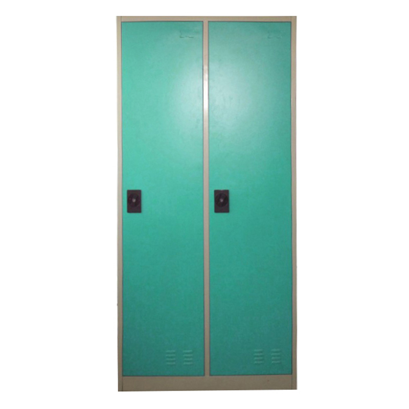 HG-020N Metal Two Door Locker For School Office Use Customized Steel Storage Cabinet Featured Image