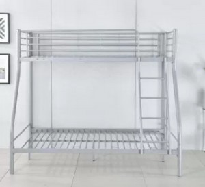 HG-063 Children Metal Bunk Beds Kids Steel School Furniture Bunk Beds Frame For Domestic Use Bedroom Bed