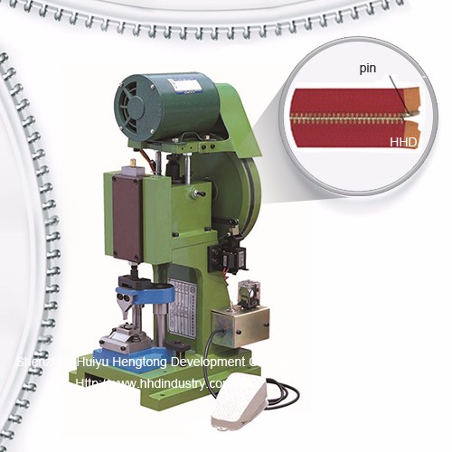 Online Exporter Loop Needle Loom Machine - Semi Atuo Metal Zipper Pin Fixing Machine – HuiyuHengtong