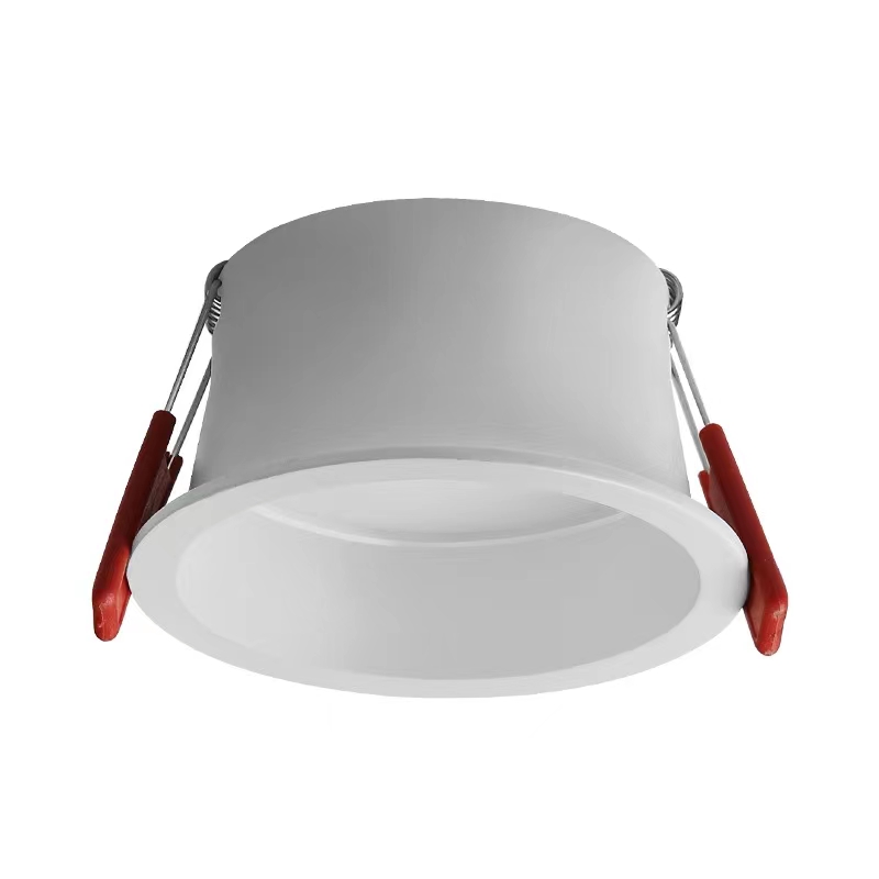 HITECDAD Hushålls downlight inbäddad LED-spotlight ultratunn, anti-bländande COB enkel lampa
