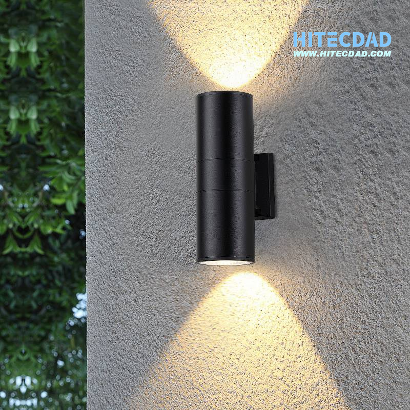 LED utomhus enkel- och dubbelhuvud vattentäta spotlights