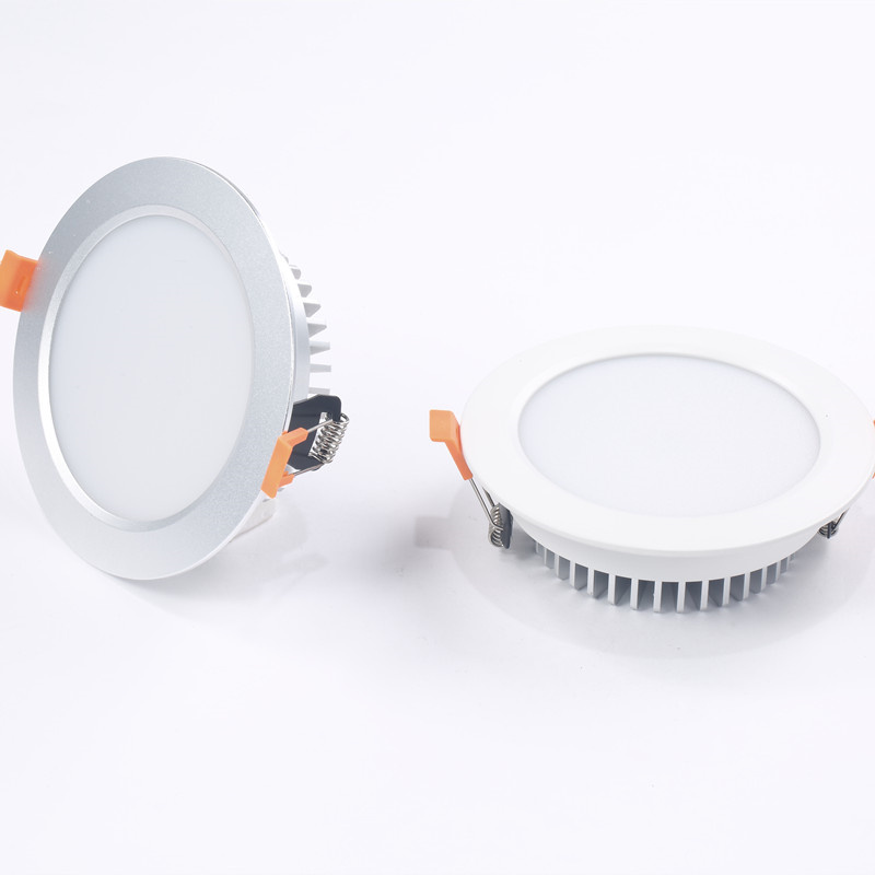 HITECDAD LED ჩაღრმავებული დაბნელებადი Downlight 3W 5000K თეთრი CRI80 LED ჭერის განათება LED დრაივერით