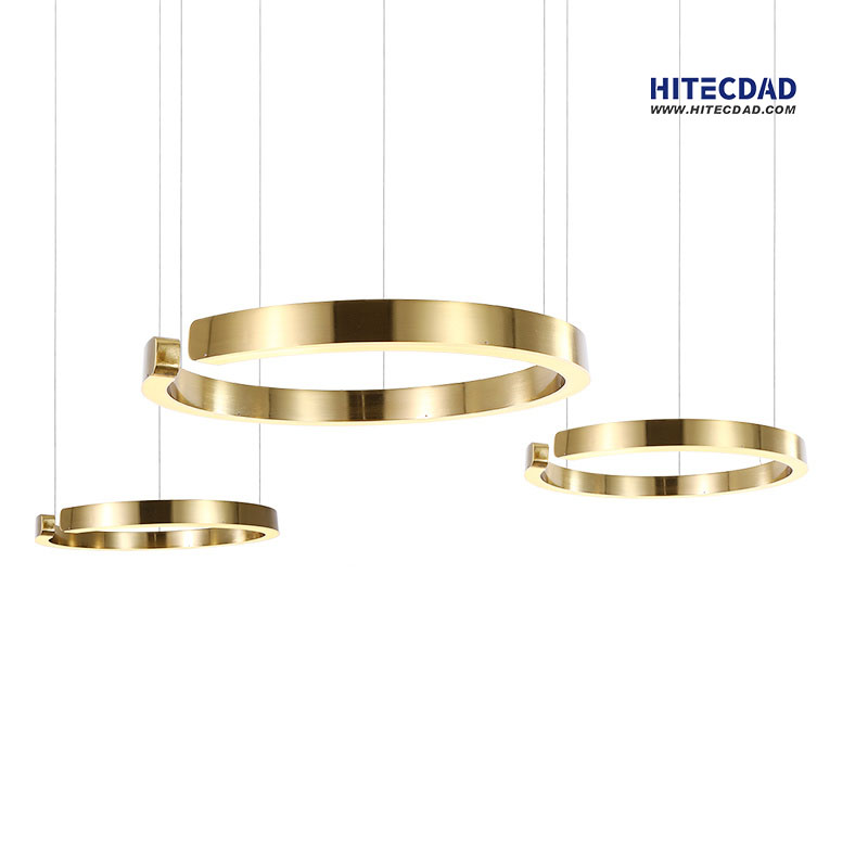 Premium steel stainless dining chandelier