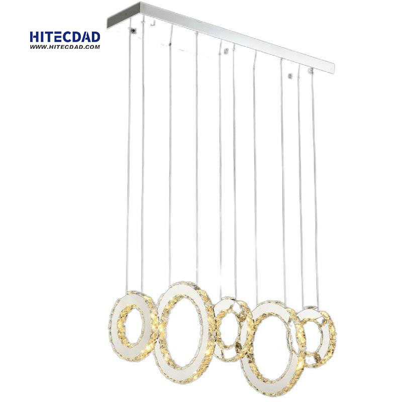 Postmodern Mirror Stainless Steel Pendant Light Simpleng LED Dining Room Light